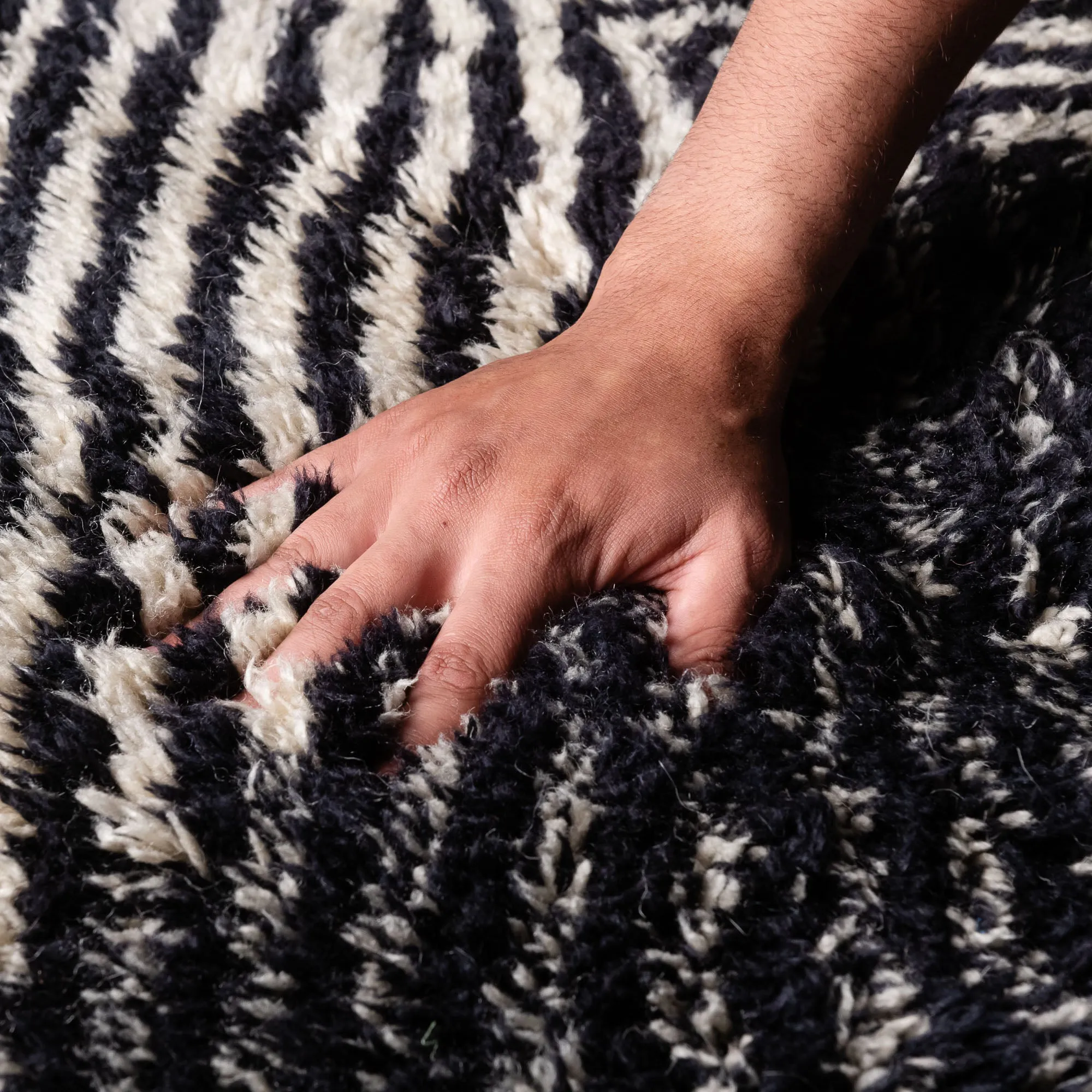 Enchanted Nightfall - luxury beni mrirt rug
