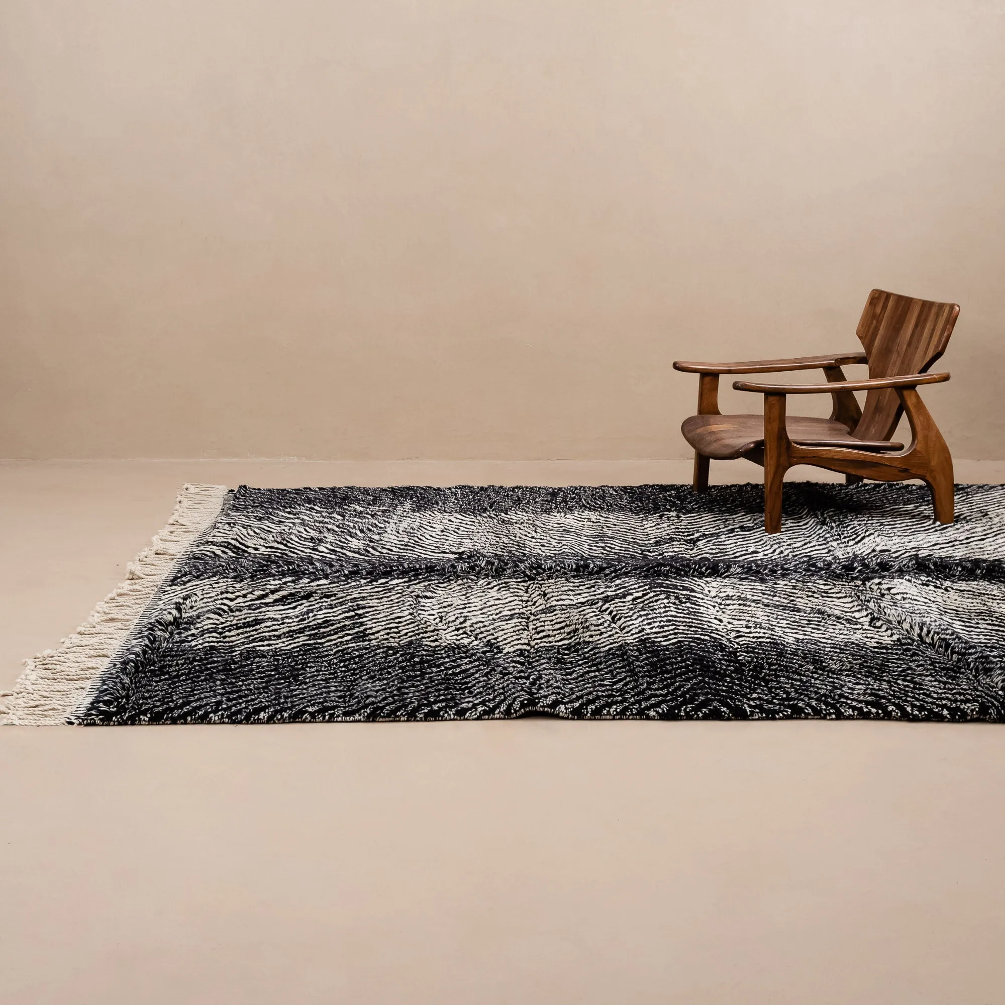 Enchanted Nightfall - luxury beni mrirt rug