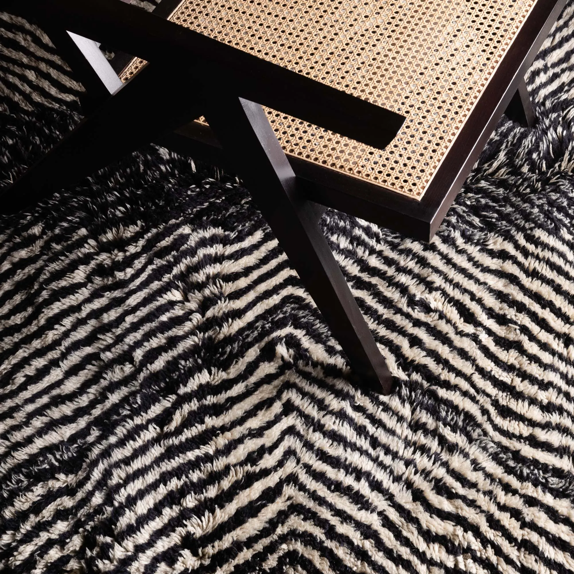 Enchanted Nightfall - luxury beni mrirt rug