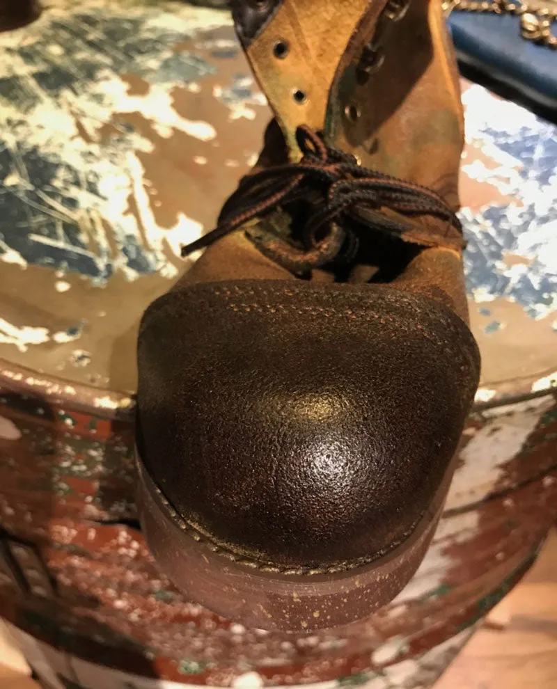 Fall Men's Shoes Brown Genuine Leather Boots Runway Ankle Vintage Booties