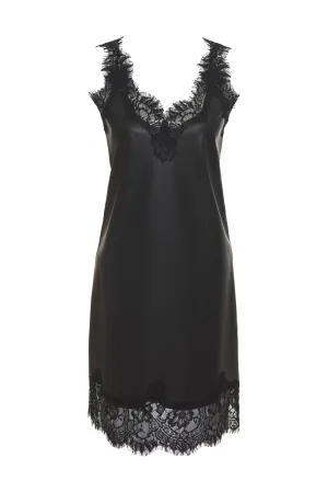 Faux Leather Coco Dress
