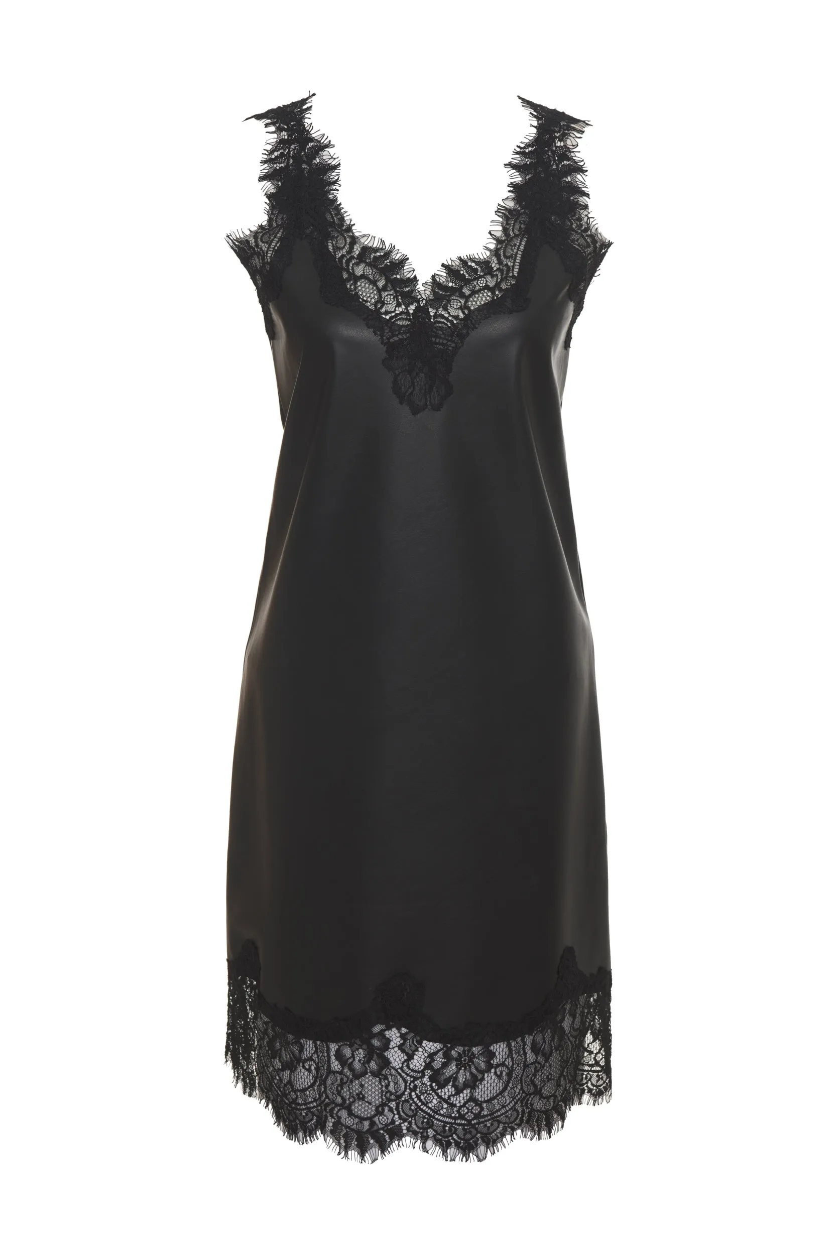 Faux Leather Coco Dress