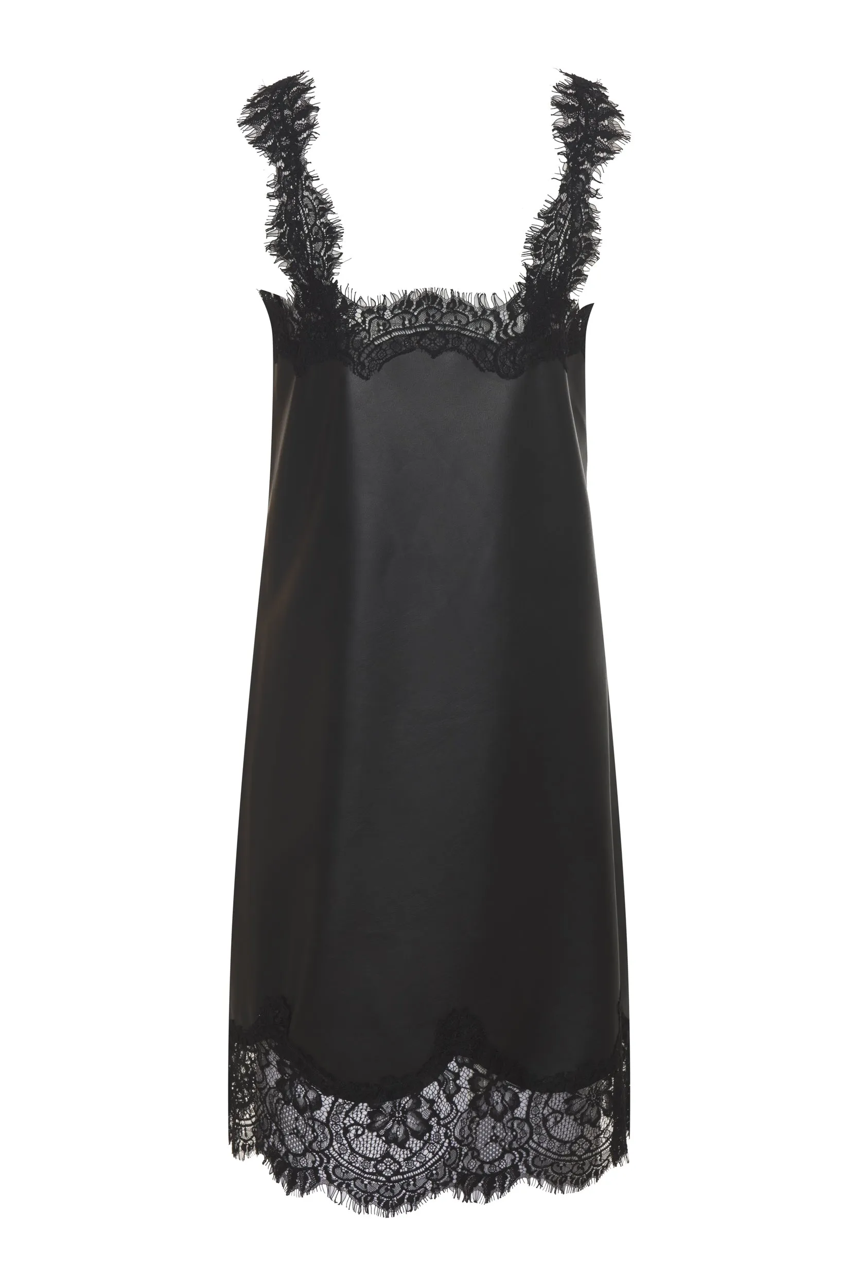 Faux Leather Coco Dress
