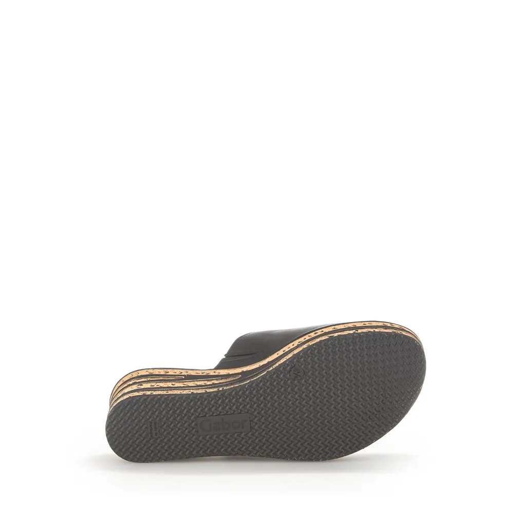 *FINAL SALE*24.650.27 - Black Leather||*VENTE FINALE*24.650.27 - Cuir noir