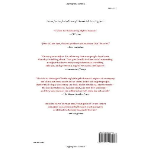 Financial Intelligence, Revised Edition: A Manager's Guide to Knowing What the Numbers Really Mean (HB)