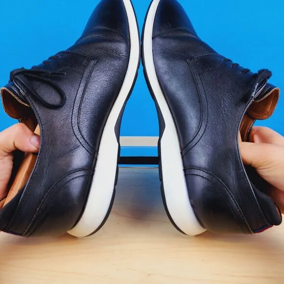 Florsheim Transit Mens‎ Size 12 M Black Cap Toe Oxford Casual Shoes 15189-111