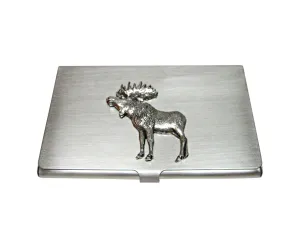 Full Moose Business Card Holder