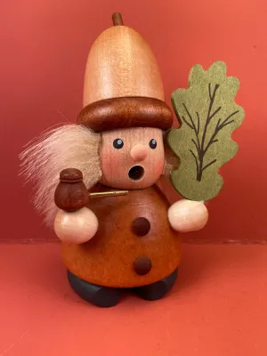 German Incense Smoker: Acorn Chap