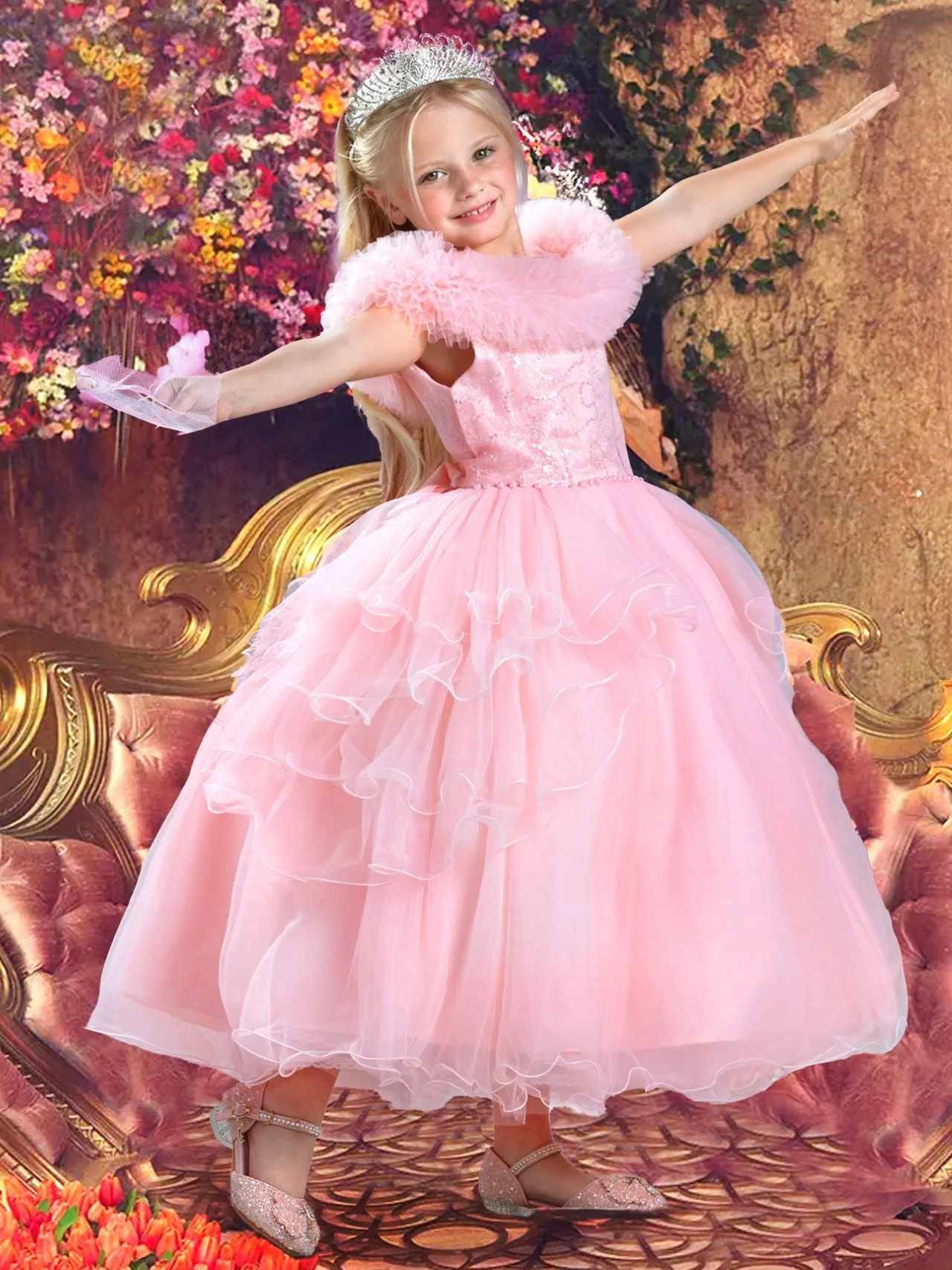 Girls Good Witch Wicked Costume Dress