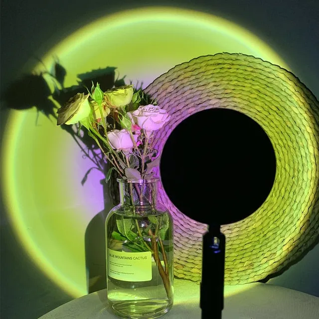 Golden Hour Projector Lamp