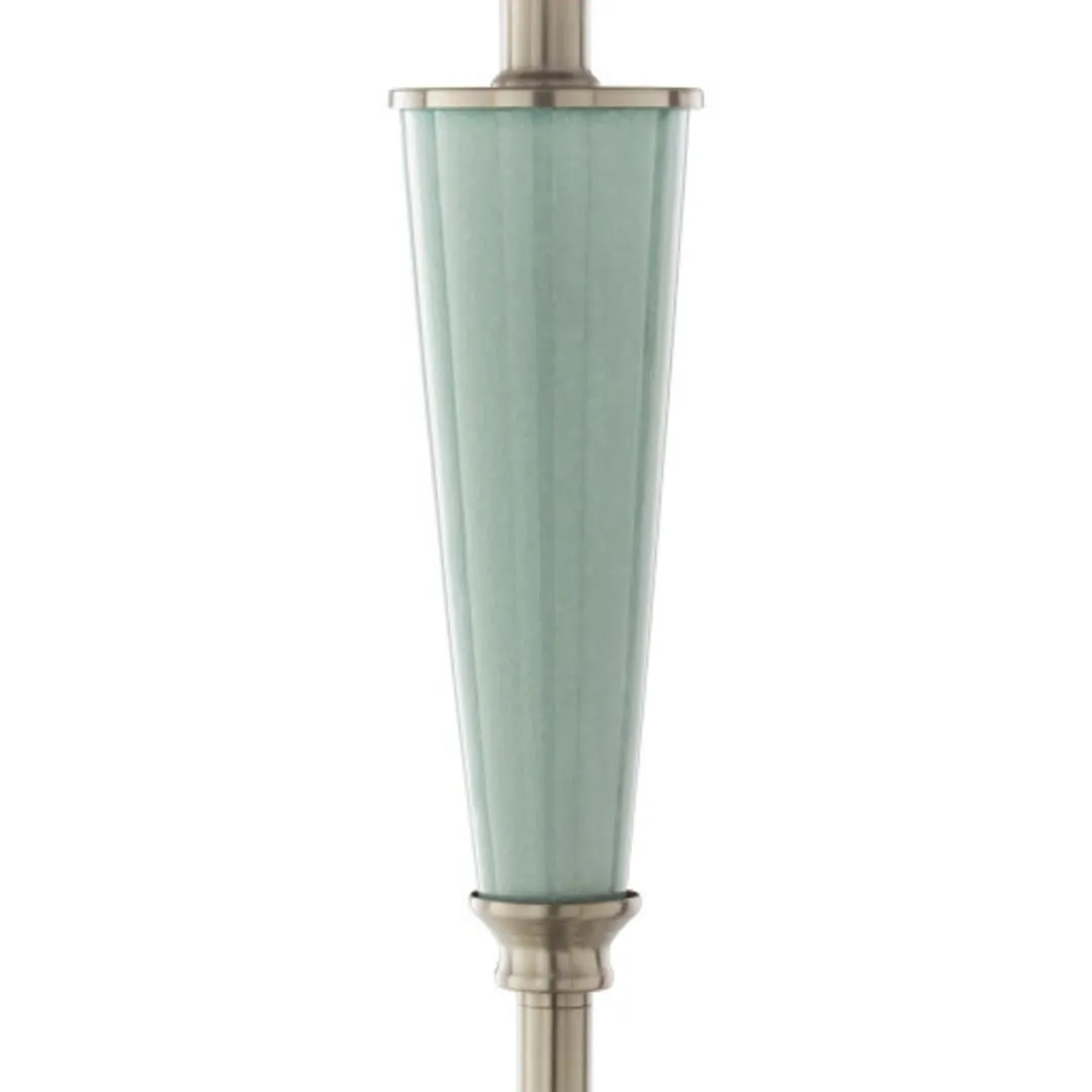 Goswell Floor Lamp in Gray and Green
