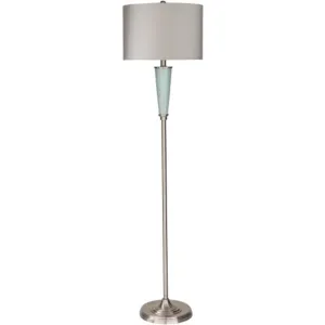 Goswell Floor Lamp in Gray and Green