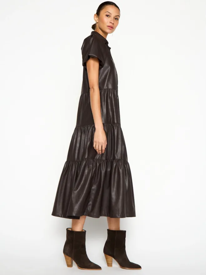 Havana Vegan Leather Dress