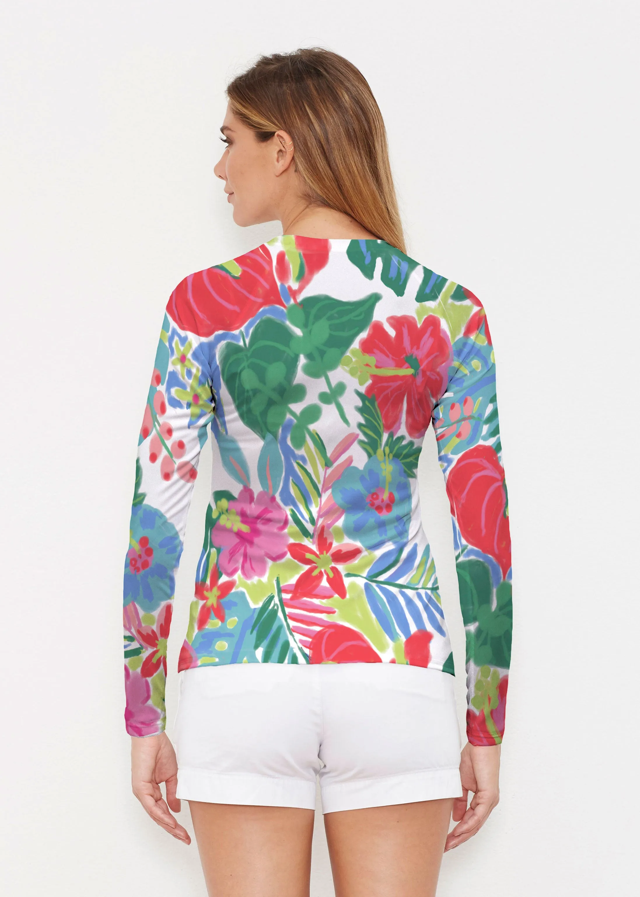 Hawaiian Fling (22141) ~ Long Sleeve Rash Guard