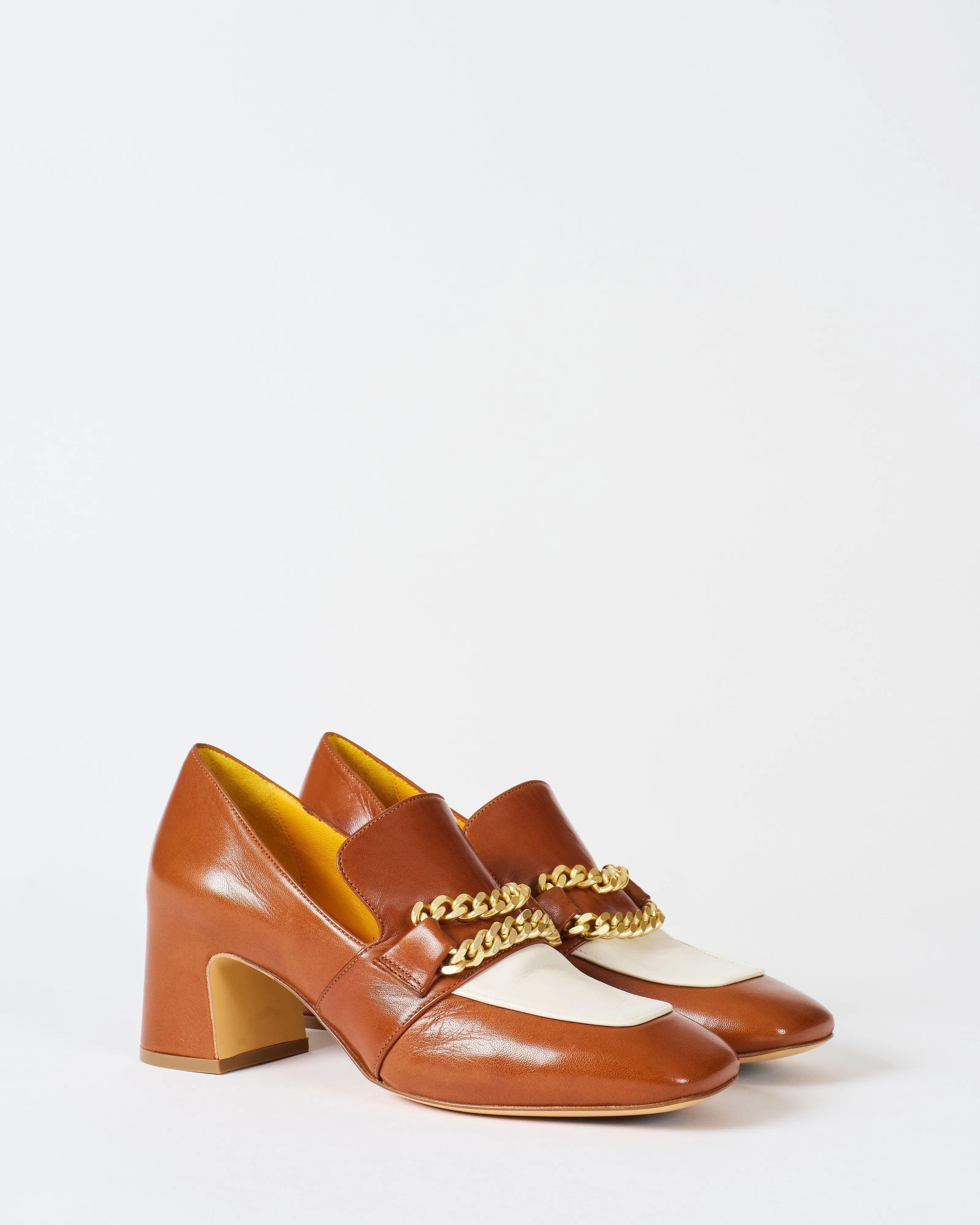 heel chain loafer