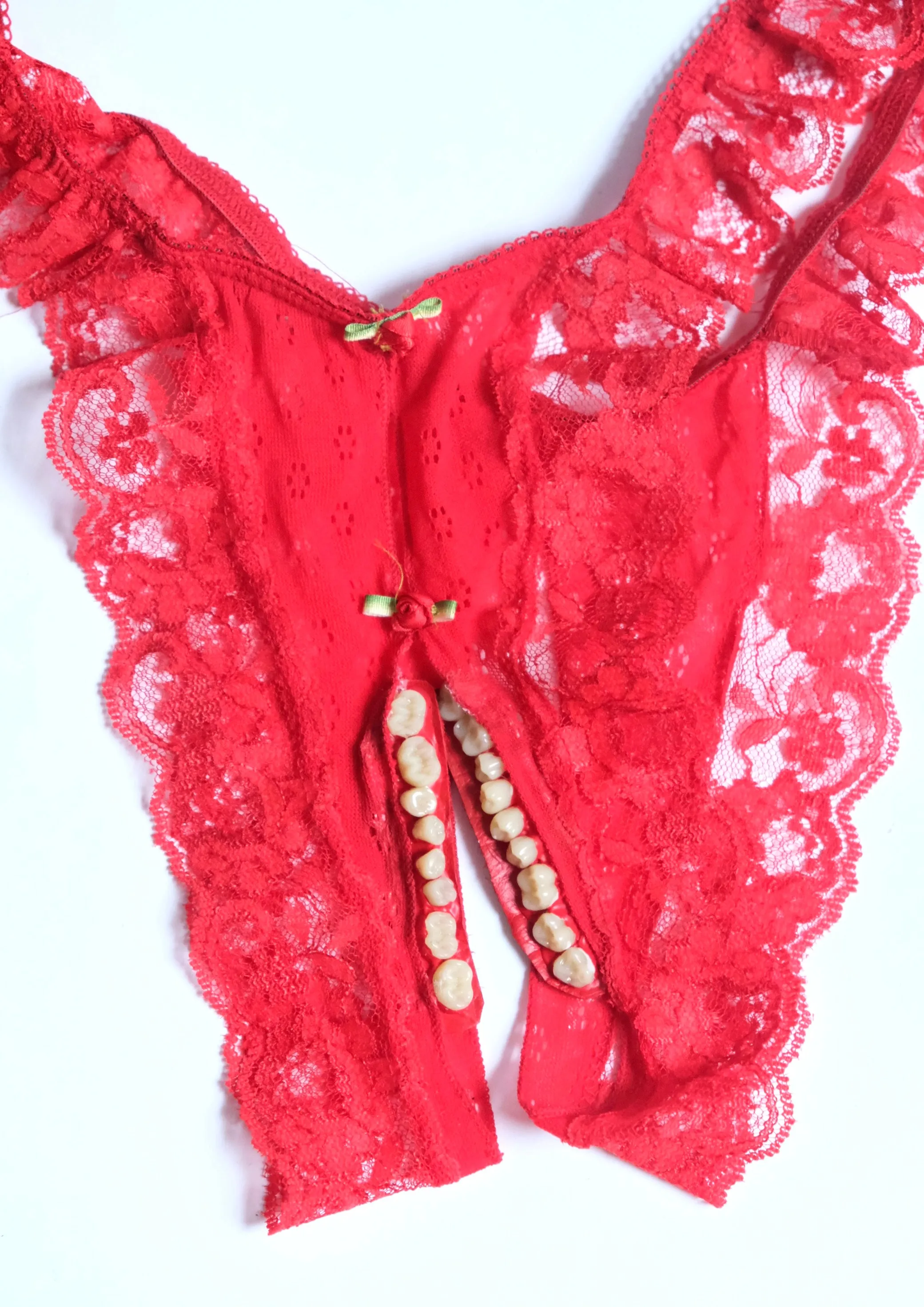 Hungry Crotchless Undies & Bra Set