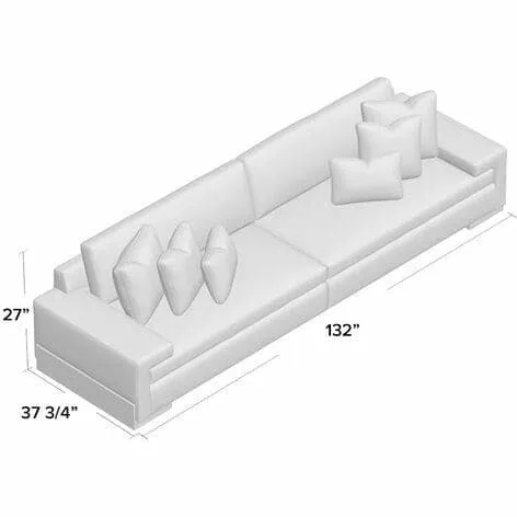 I'm Shelf-ish 2-PC Sectional in Smoked Sable