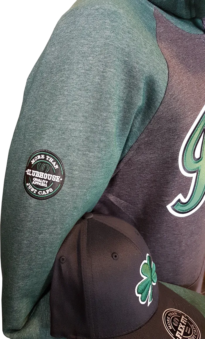 Irish Hoodie Premium Heathered Ring Spun Poly Cotton