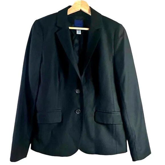 J. Crew 100% Wool Blazer Jacket Womens Sz 6 Career Office Business Academia Prep