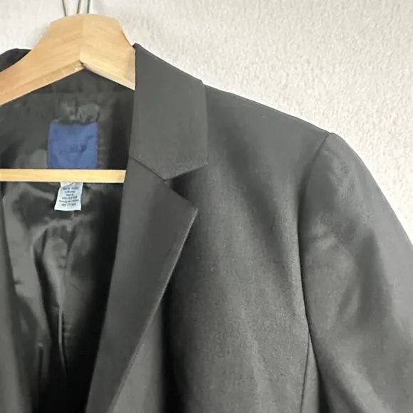 J. Crew 100% Wool Blazer Jacket Womens Sz 6 Career Office Business Academia Prep