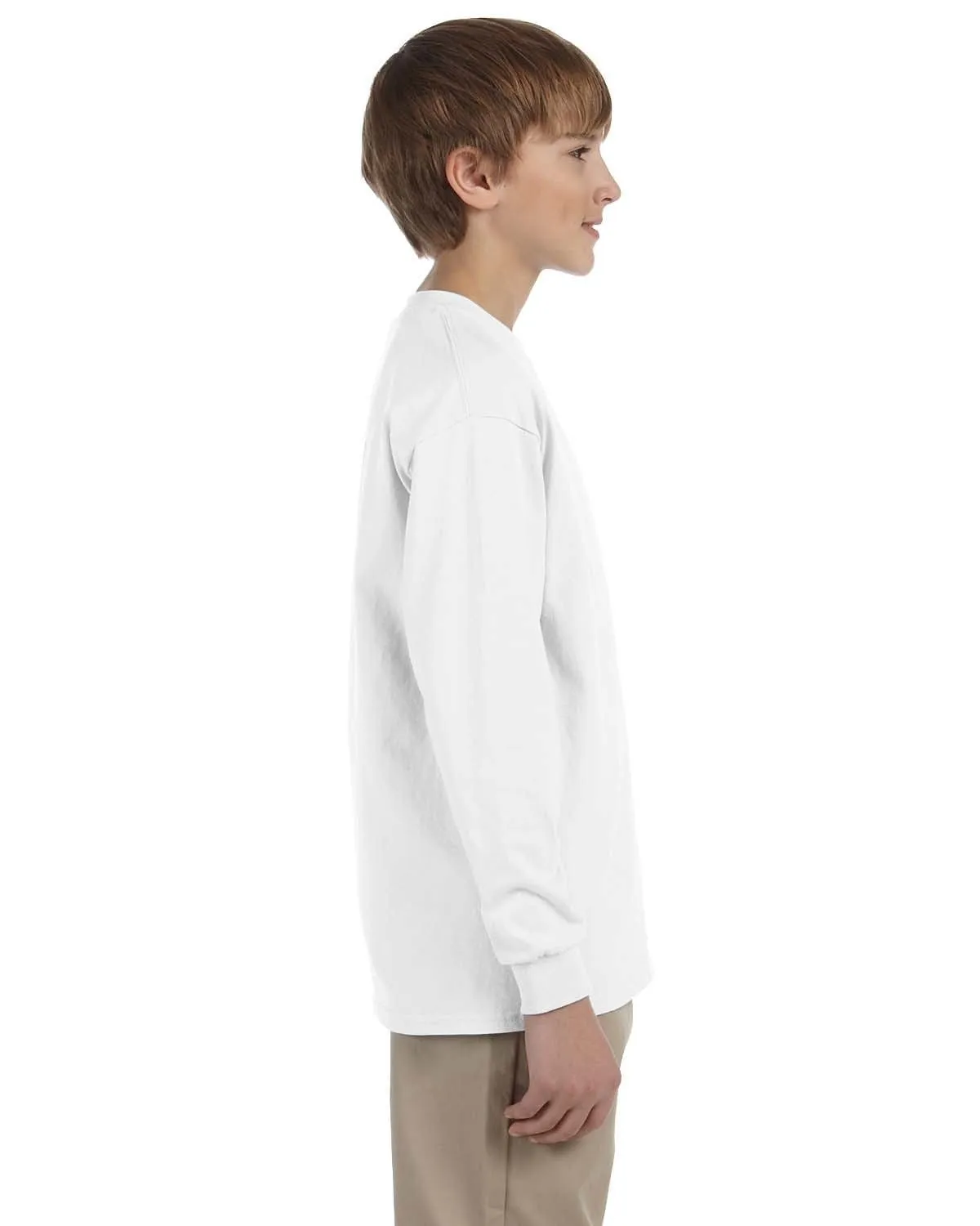 Jerzees Youth 5.4 oz. 50/50 Heavyweight Blend Long Sleeve T-Shirt