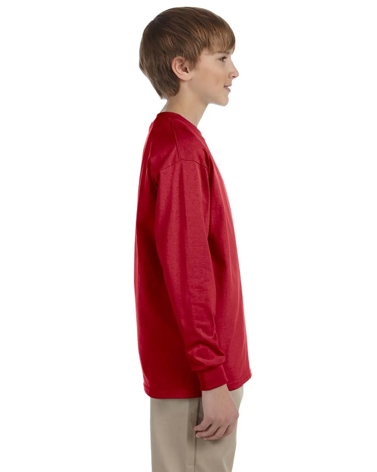 Jerzees Youth 5.4 oz. 50/50 Heavyweight Blend Long Sleeve T-Shirt
