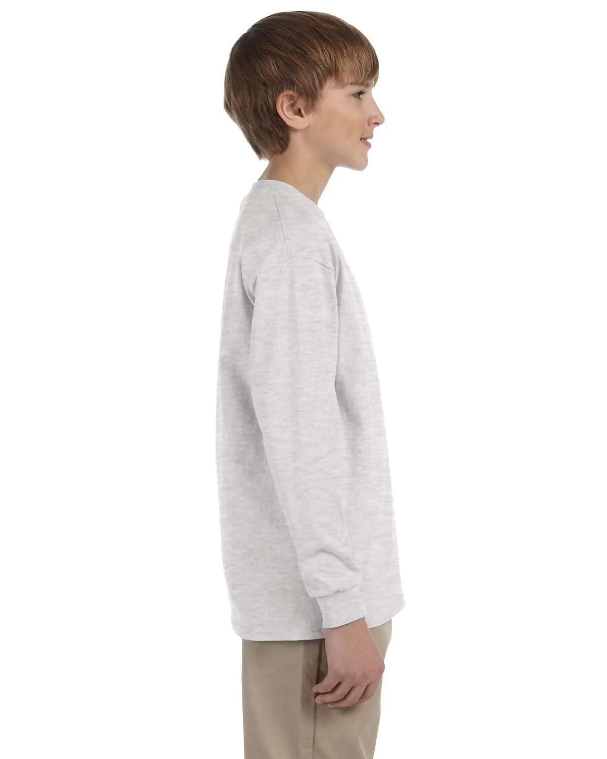 Jerzees Youth 5.4 oz. 50/50 Heavyweight Blend Long Sleeve T-Shirt
