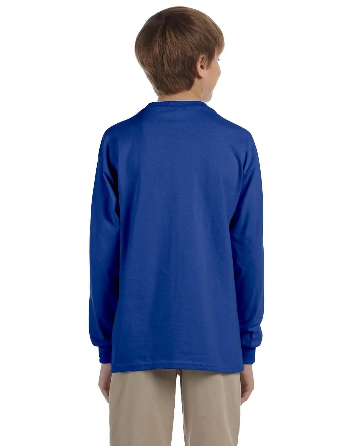 Jerzees Youth 5.4 oz. 50/50 Heavyweight Blend Long Sleeve T-Shirt