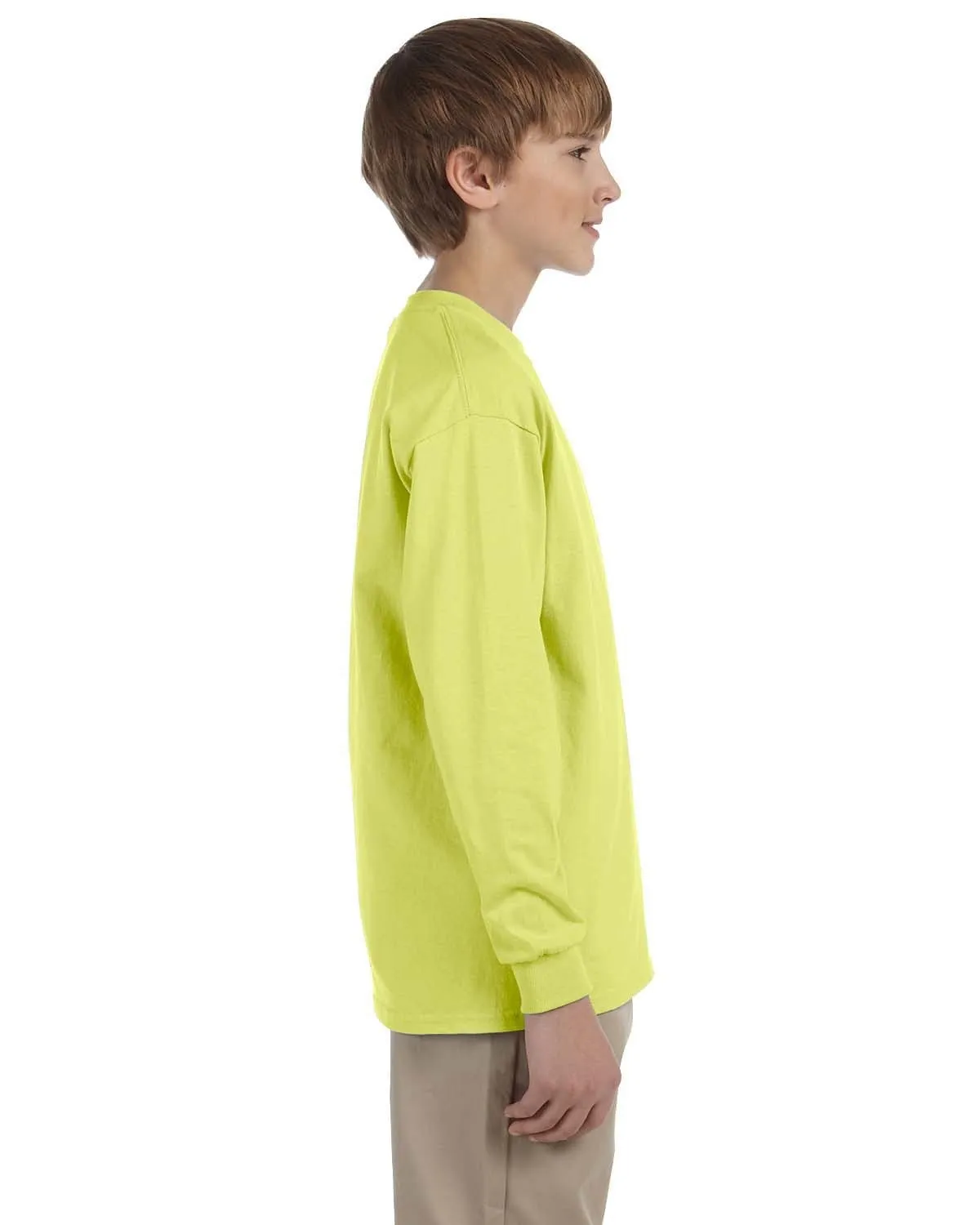 Jerzees Youth 5.4 oz. 50/50 Heavyweight Blend Long Sleeve T-Shirt