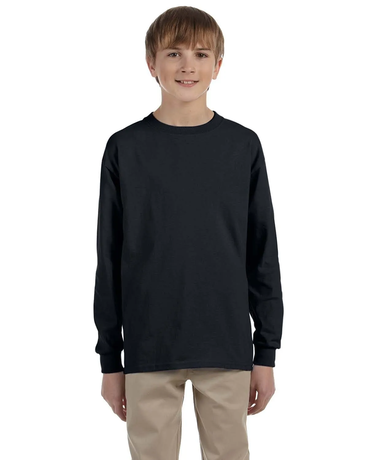 Jerzees Youth 5.4 oz. 50/50 Heavyweight Blend Long Sleeve T-Shirt
