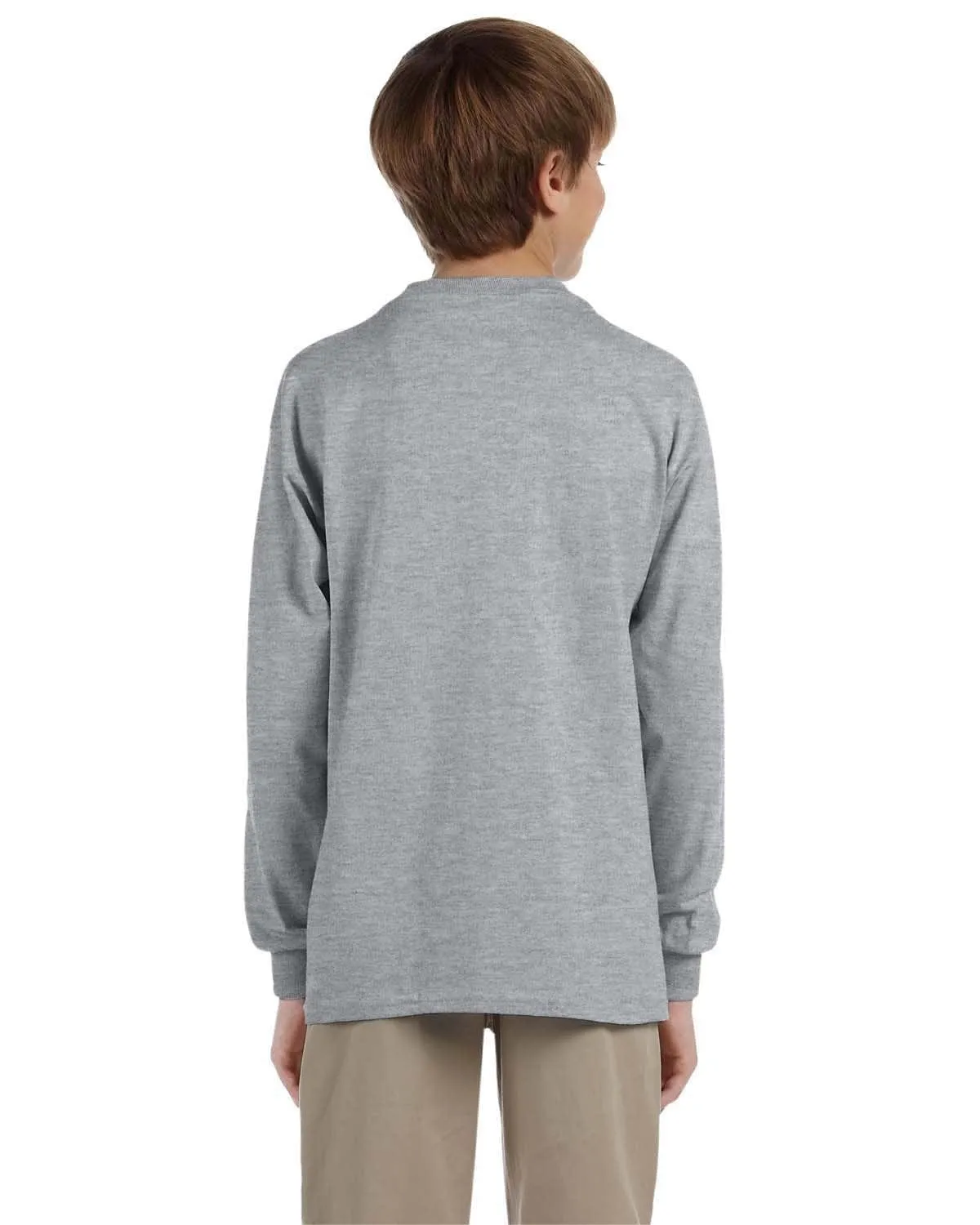 Jerzees Youth 5.4 oz. 50/50 Heavyweight Blend Long Sleeve T-Shirt
