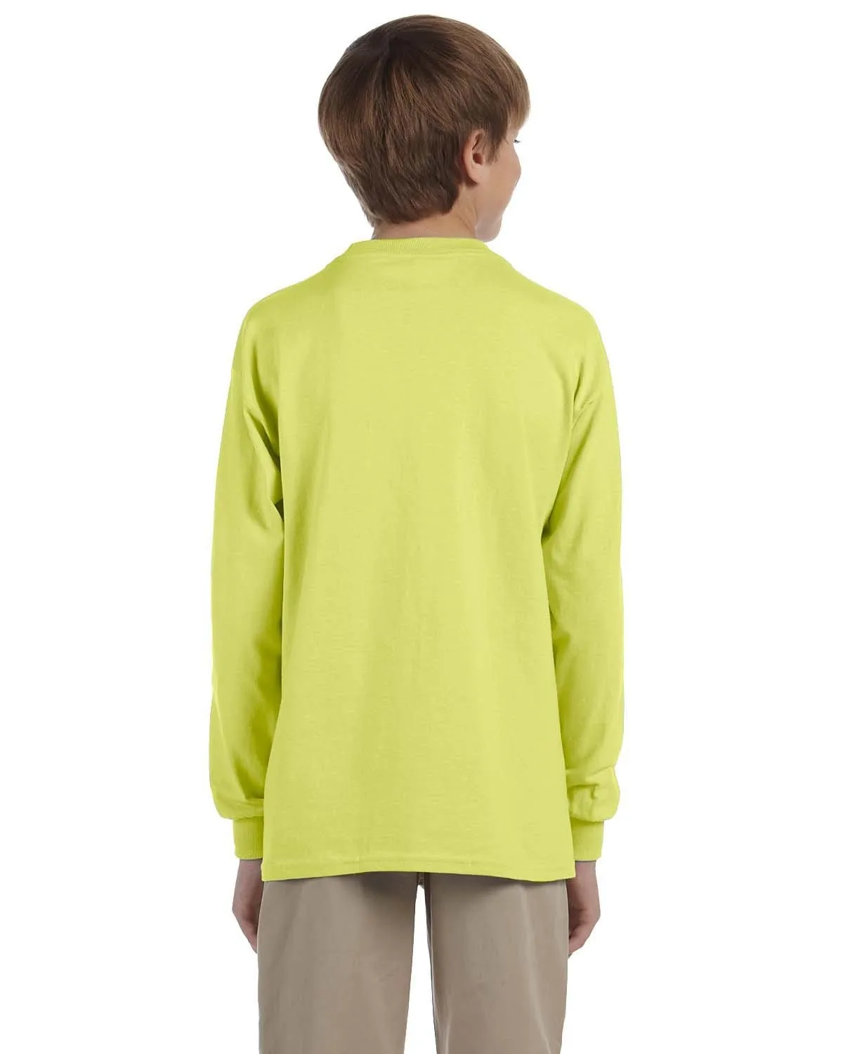 Jerzees Youth 5.4 oz. 50/50 Heavyweight Blend Long Sleeve T-Shirt