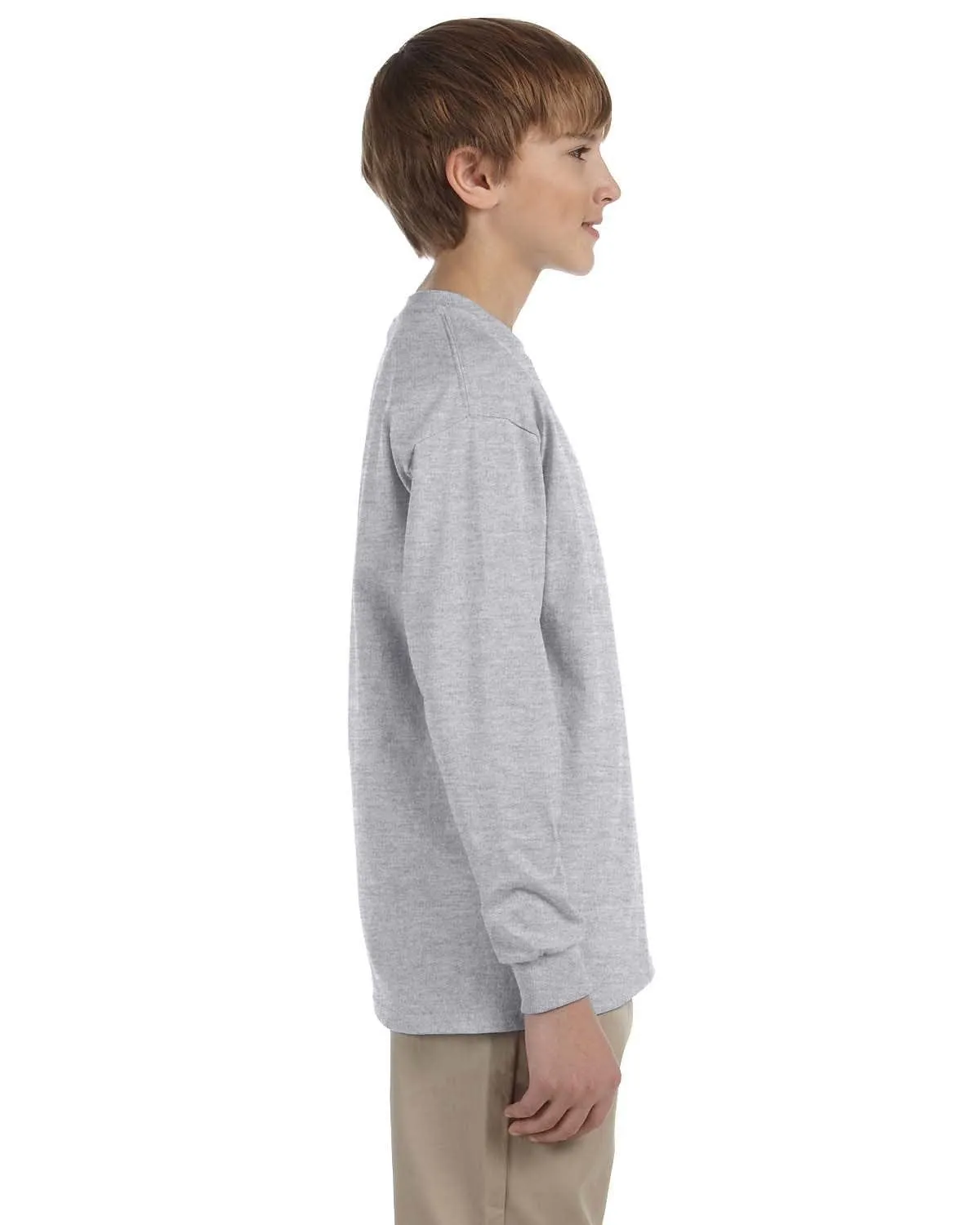 Jerzees Youth 5.4 oz. 50/50 Heavyweight Blend Long Sleeve T-Shirt