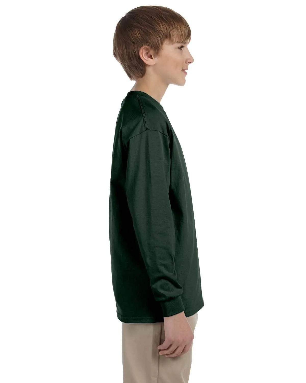 Jerzees Youth 5.4 oz. 50/50 Heavyweight Blend Long Sleeve T-Shirt