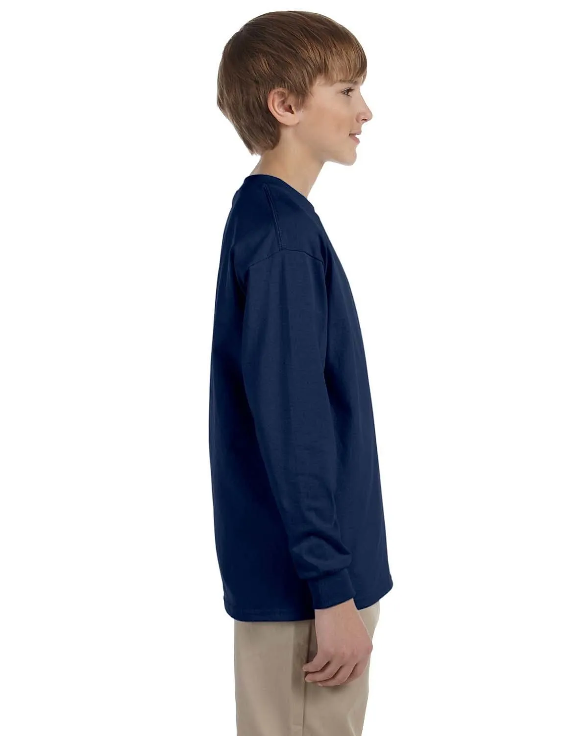 Jerzees Youth 5.4 oz. 50/50 Heavyweight Blend Long Sleeve T-Shirt