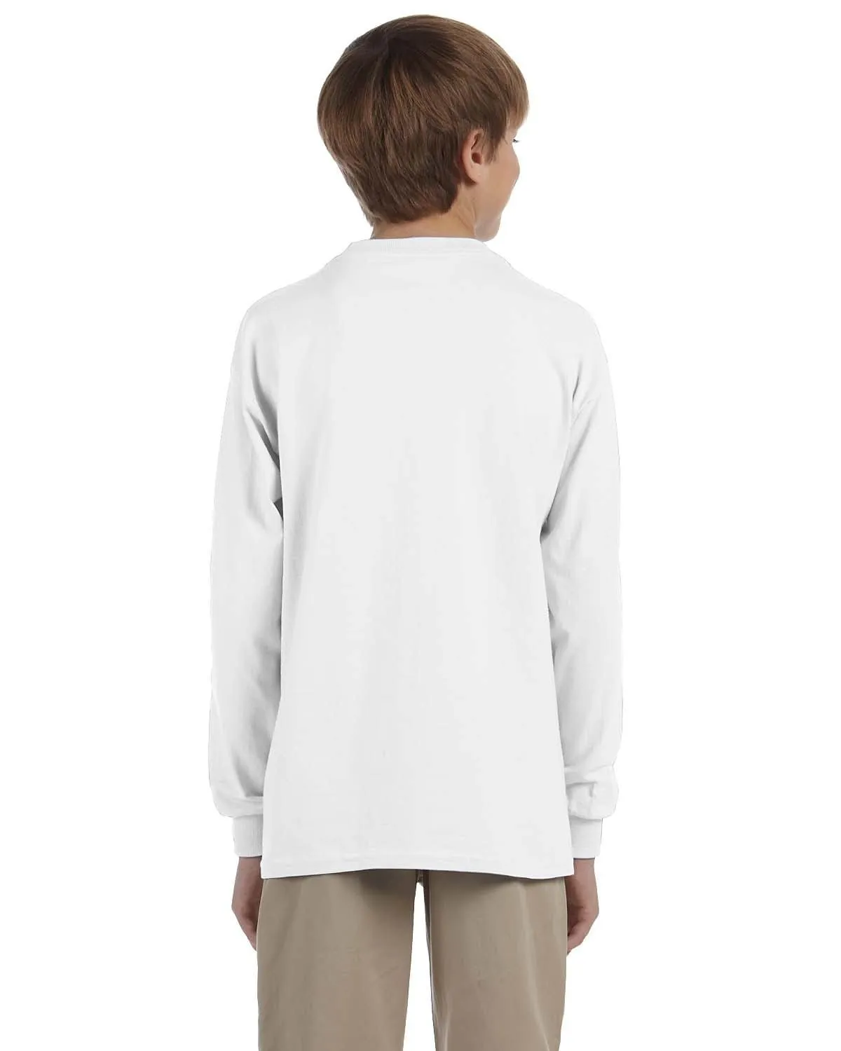 Jerzees Youth 5.4 oz. 50/50 Heavyweight Blend Long Sleeve T-Shirt