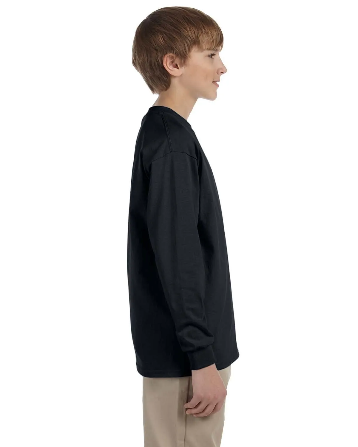 Jerzees Youth 5.4 oz. 50/50 Heavyweight Blend Long Sleeve T-Shirt