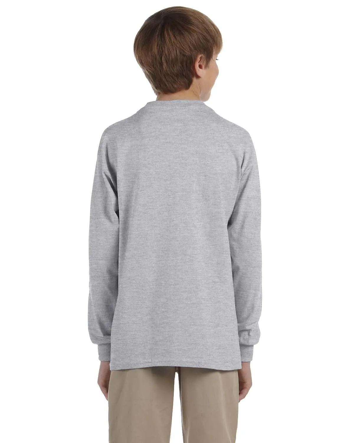 Jerzees Youth 5.4 oz. 50/50 Heavyweight Blend Long Sleeve T-Shirt