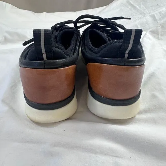 Johnston and Murphy sheepskin leather do with sneakers shoe men's size 9