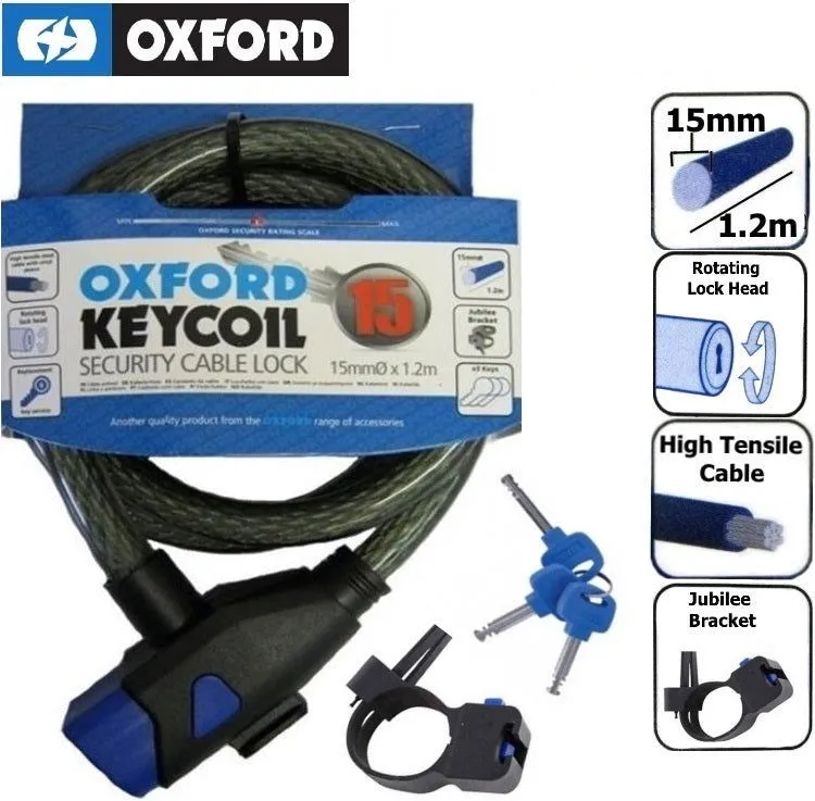 Key Lock - 15mm Heavy Duty - Oxford