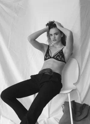 Lace Triangle Soft Bra