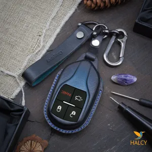 Leather Car Key Fob Cover For Maserati