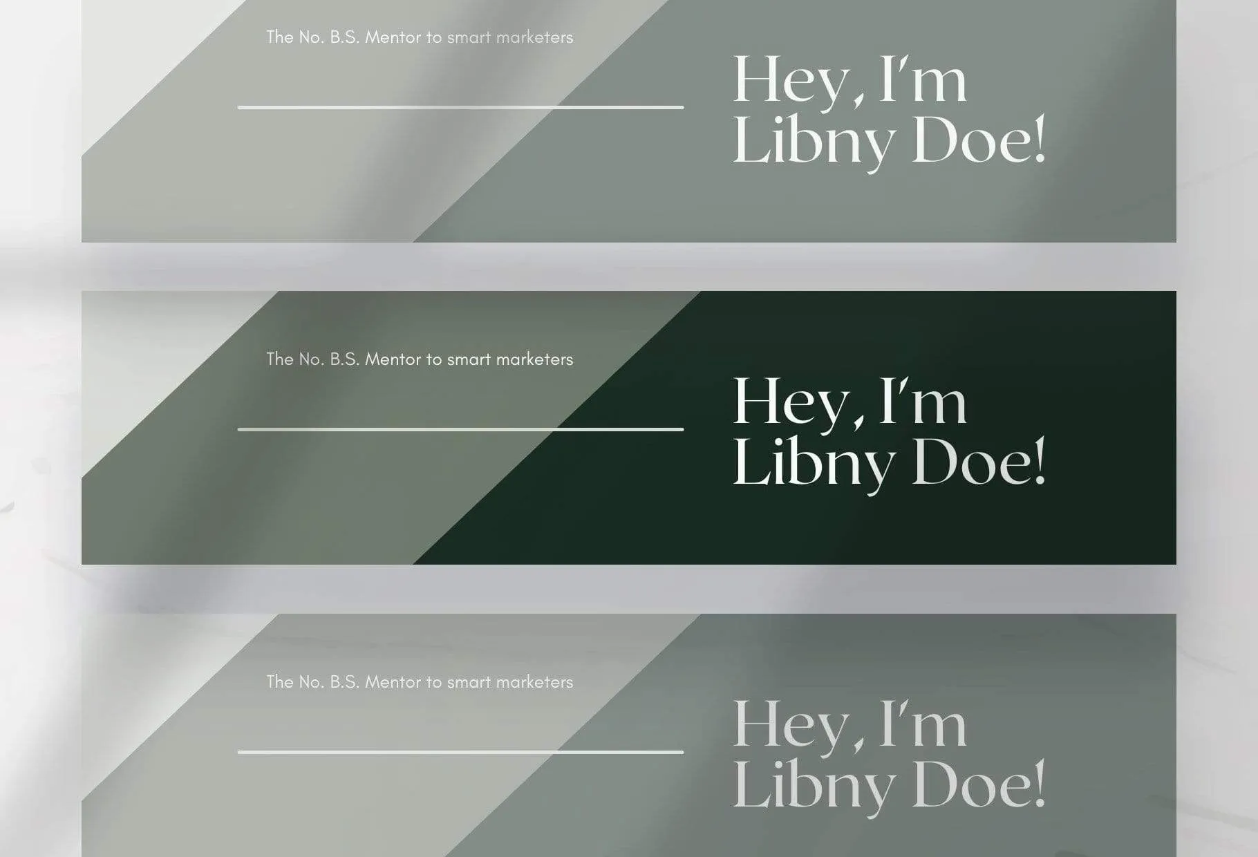 Libny LinkedIn Banner Canva Template