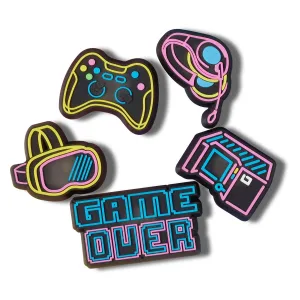Lights Up Neon Gamer 5 Pack Jibbitz