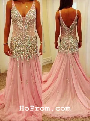 Long Beads Prom Dresses Prom Dress Beads Evening Dress