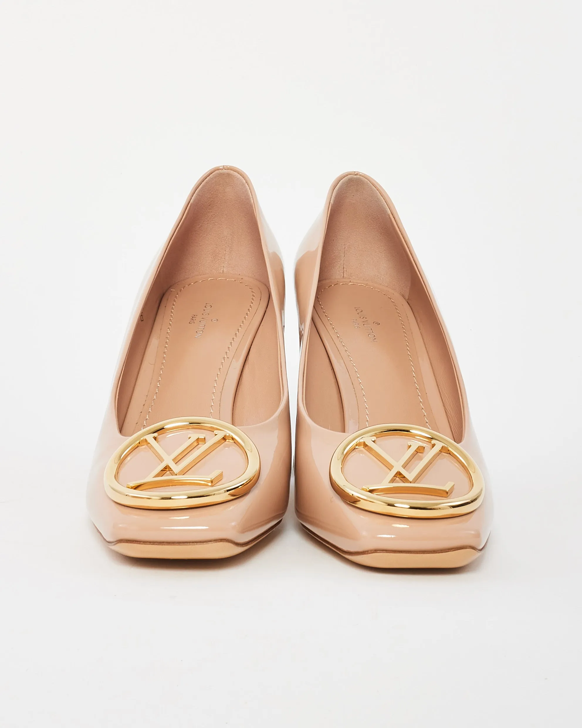Louis Vuitton Blush Patent Leather Madeleine Pump - 39