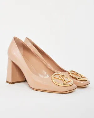 Louis Vuitton Blush Patent Leather Madeleine Pump - 39