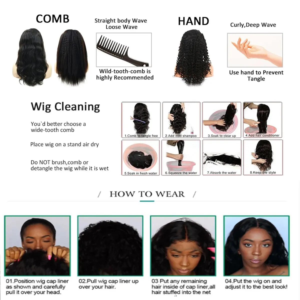 Luxury Kinky Straight Lace Front Wig – Natural Look, Full Volume & Soft Texture