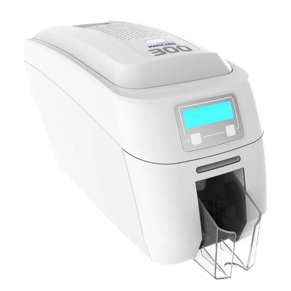 Magicard 300 Business ID Card Printer, Digital Shredding, Anti-Fraud