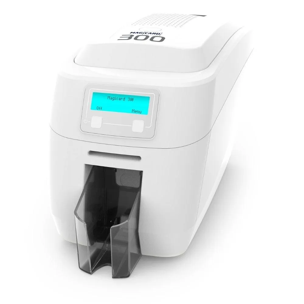 Magicard 300 Business ID Card Printer, Digital Shredding, Anti-Fraud